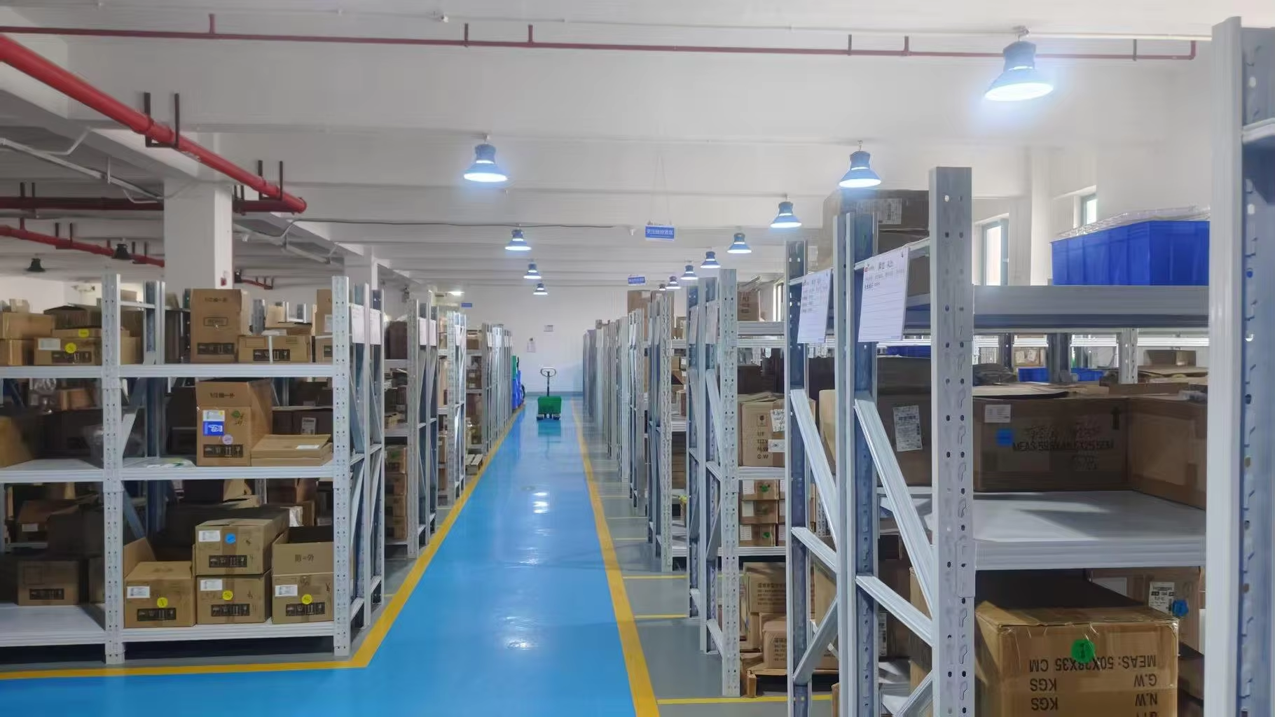 Warehouse corner